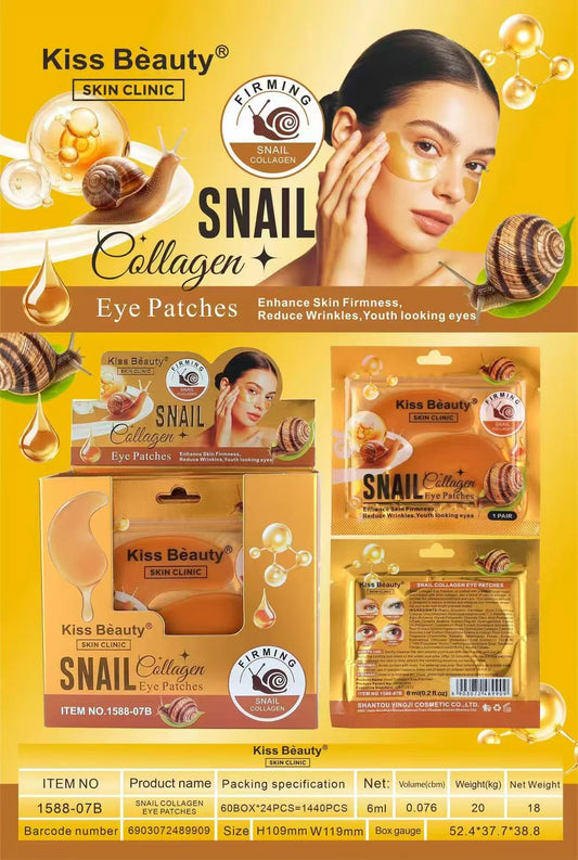 Parche para los ojos colageno baba de caracol Firmeza