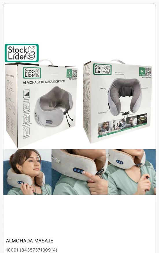 Almohada Cervical de Masaje