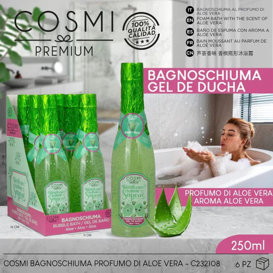 GEL DUCHA CHAMPAN BURBUJAS ALOE VERA
