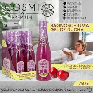 GEL DUCHA CHAMPAN BURBUJAS CEREZAS