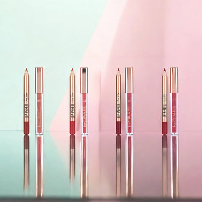 LIP COMBO 24H WATERPROOF GLOSS + PERFILADOR