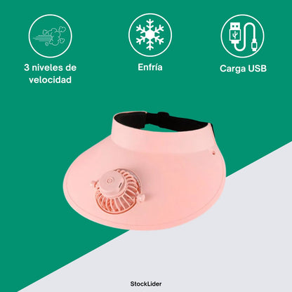 GORRA VENTILADOR