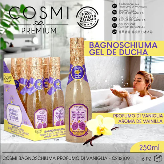 GEL DUCHA CHAMPAN BURBUJAS VAINILLA