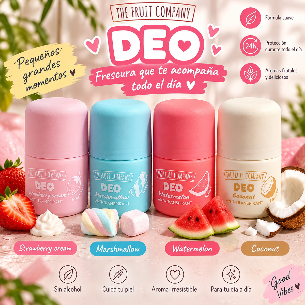 Desodorante the Fruit Company