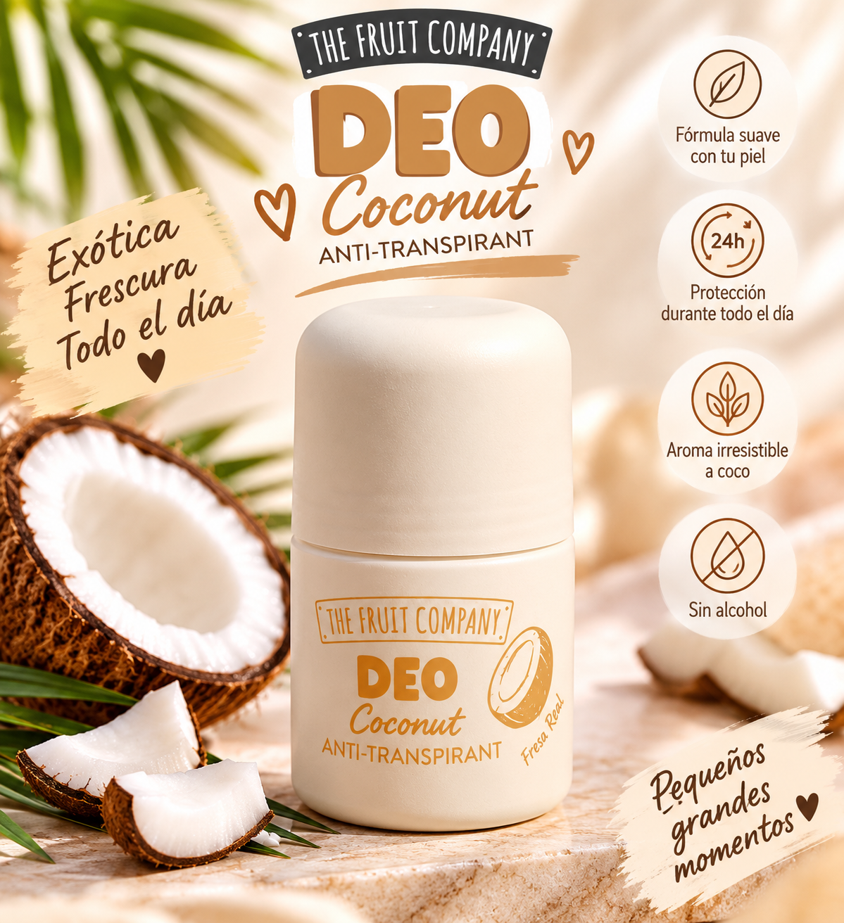 Desodorante the Fruit Company
