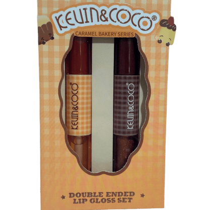 PACK DE BRILLO DE LABIOS DOBLE KEVIN & COCO