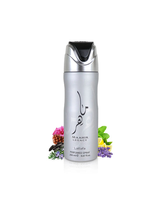 DESODORANTE ÁRABE / BODY SPRAY MAAHIR LEGACY