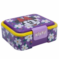 Sandwichera Minnie con 3 compartimentos