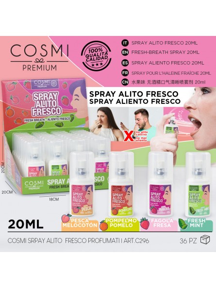Spray aliento fresco