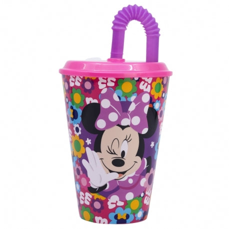 VASO CAÑA EASY 430 ML MINNIE